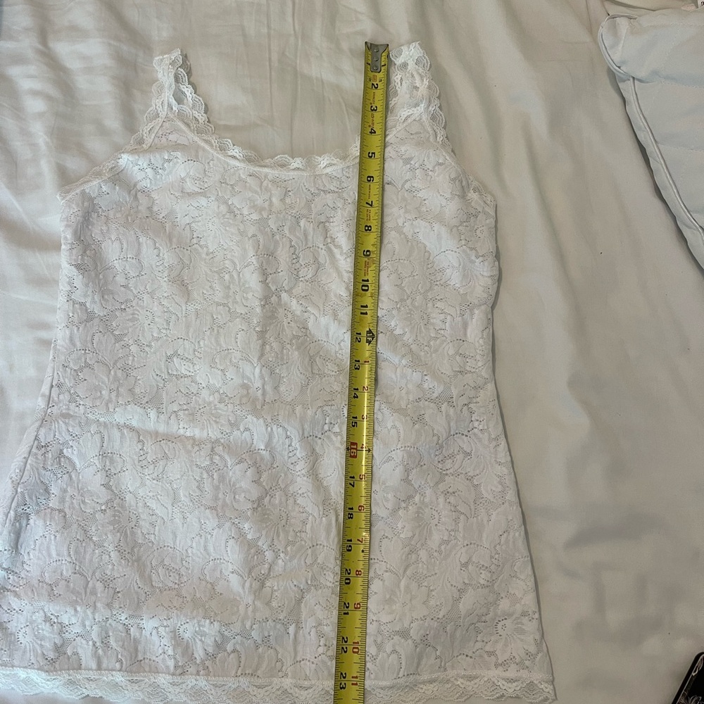 Soma All Over Stretch Lace Tank size S - Picture 5 of 5